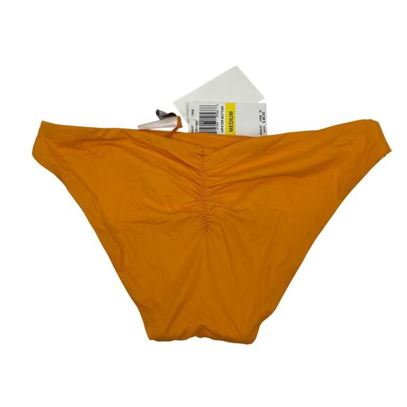 BECCA Color Code Adela Hipster Bikini Bottom Neon Orange Burst Medium NWT - Picture 6 of 7